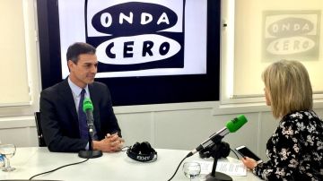 Pedro Sánchez en Julia en la onda