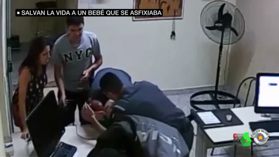 Salvan la vida a un bebé Salvan la vida a un bebé