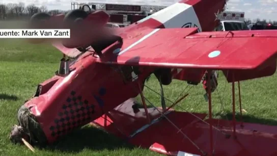 Accidente de una avioneta en Indianápolis Accidente de una avioneta en Indianápolis