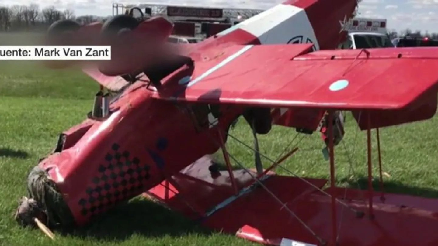 Accidente de una avioneta en Indianápolis Accidente de una avioneta en Indianápolis
