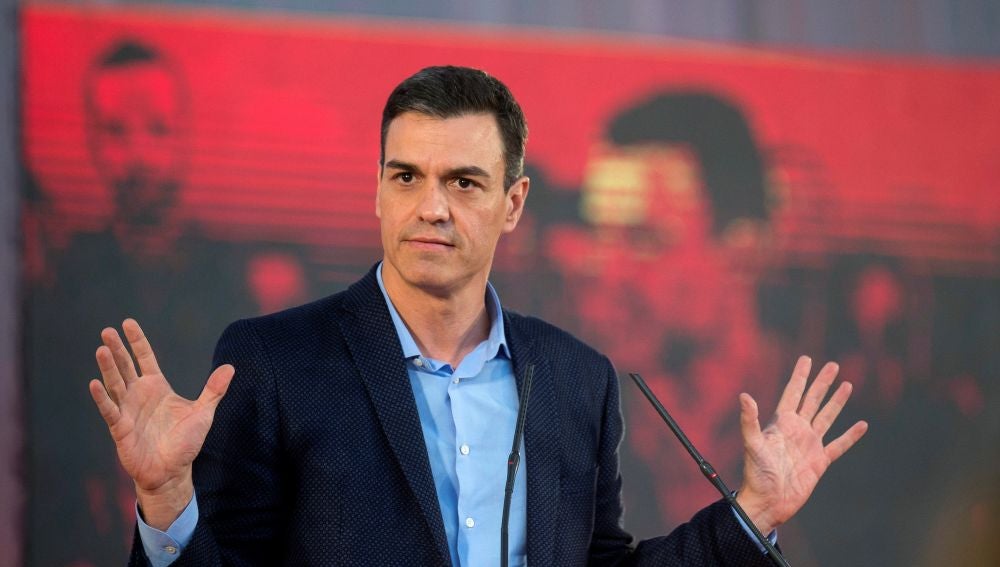 El presidente del Gobierno y candidato socialista a las elecciones del próximo 28 de abril, Pedro Sánchez
