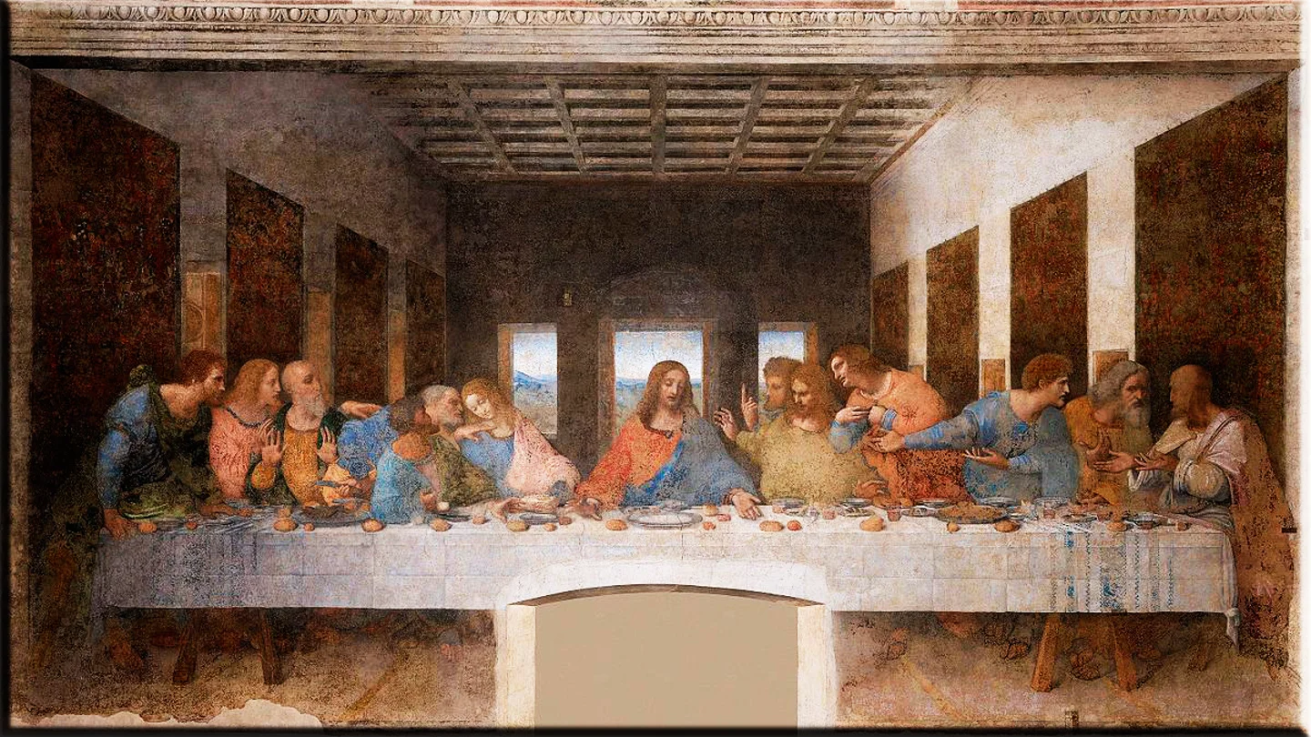 La última cena de Leonardo Da Vinci La última cena de Leonardo Da Vinci