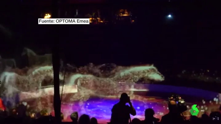 Hologramas en un circo Hologramas en un circo