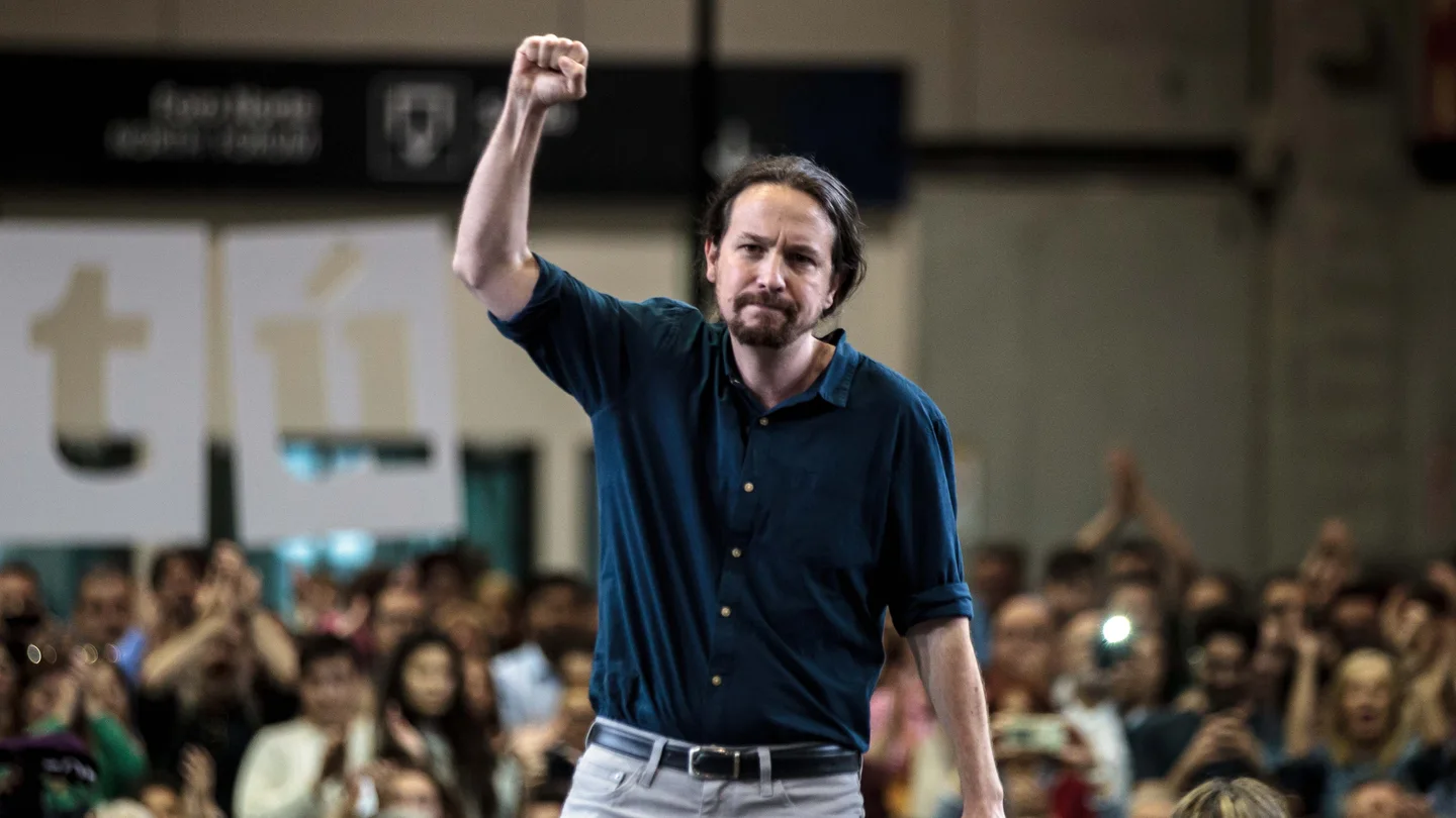 El candidato de Unidas Podemos, Pablo Iglesias. El candidato de Unidas Podemos, Pablo Iglesias.