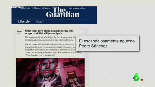 El "escandalosamente apuesto" Pedro Sánchez y otros llamativos titulares de los medios extranjeros sobre el PSOE El "escandalosamente apuesto" Pedro Sánchez y otros llamativos titulares de los medios extranjeros sobre el PSOE