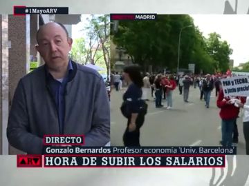 Para subir los salarios Gonzalo Bernardos tiene una receta de mínimos que "el PSOE tiene la obligación de cumplir" Para subir los salarios Gonzalo Bernardos tiene una receta de mínimos que "el PSOE tiene la obligación de cumplir"
