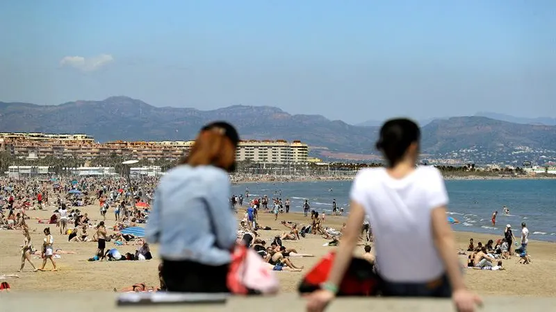 Temperaturas altas en el puente de mayo