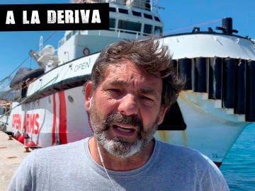 Oscar Camps en Samos con el Open Arms Oscar Camps en Samos con el Open Arms