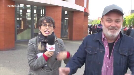 El d&iacute;a que Pablo Carbonell interrumpi&oacute; por sorpresa una entrevista de Thais Villas (y se fue corriendo)
