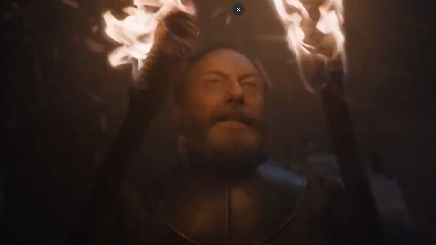 Im&aacute;gen de Sir Davos en el cap&iacute;tulo tres de la octava temporada de 'Juego de Tronos'.