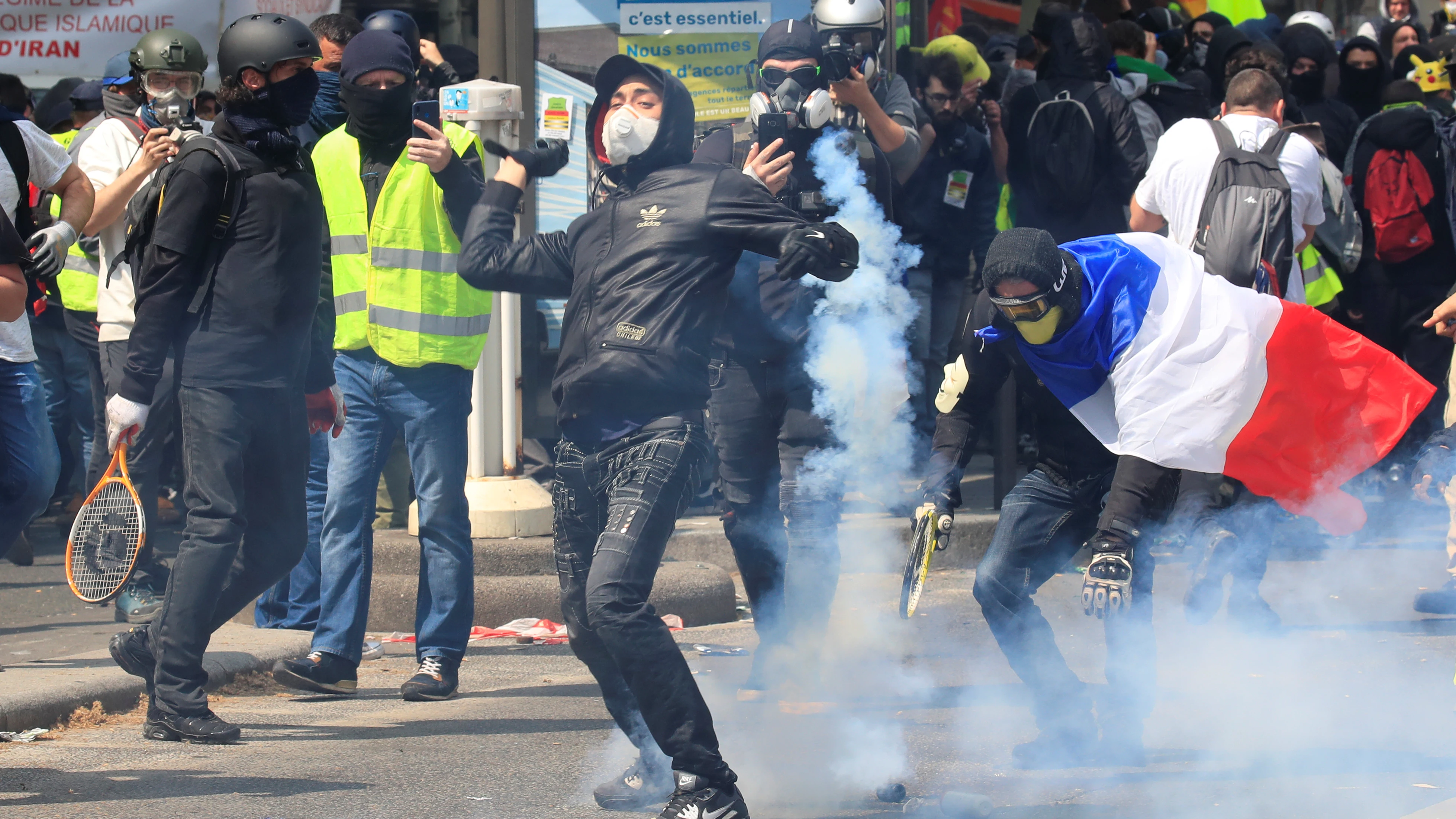 Disturbios en París