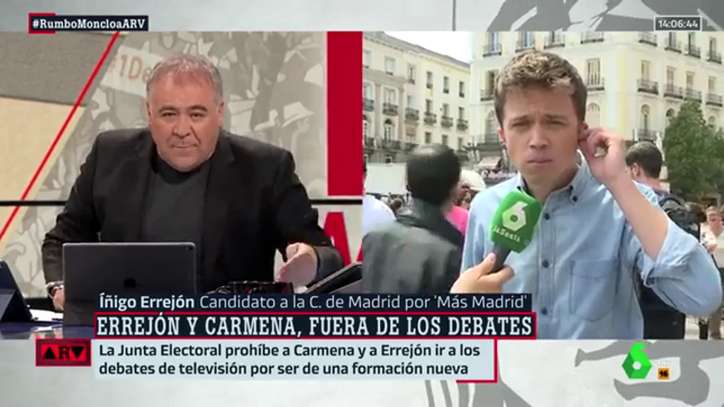 Íñigo Errejón en Al Rojo Vivo Íñigo Errejón en Al Rojo Vivo