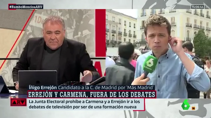 Íñigo Errejón en Al Rojo Vivo