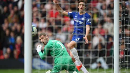 David de Gea tras su fallo la pasada semana ante el Chelsea David de Gea tras su fallo la pasada semana ante el Chelsea