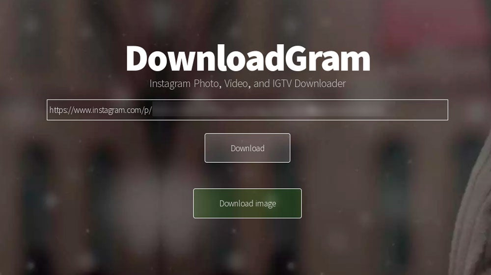 Desde esta web podemos descargar las fotos de Instagram