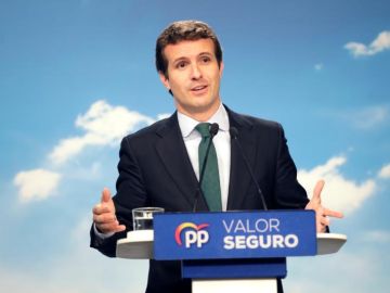 El presidente del PP, Pablo Casado El presidente del PP, Pablo Casado
