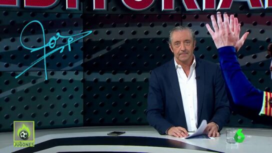 Josep Pedrerol: "Sin euforias, que el a&ntilde;o pasado en Champions lleg&oacute; la Roma, meti&oacute; tres goles y mand&oacute; al Bar&ccedil;a&hellip; al carrer"