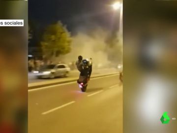 Las carreras ilegales de motos protagonizan las calles de Jerez días antes del Campeonato de Moto GP Las carreras ilegales de motos protagonizan las calles de Jerez días antes del Campeonato de Moto GP