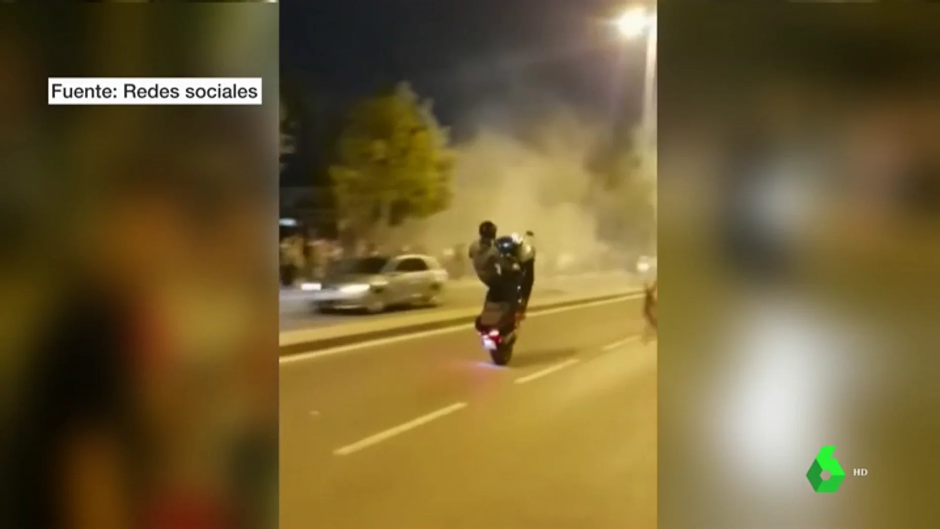 Las carreras ilegales de motos protagonizan las calles de Jerez días antes del Campeonato de Moto GP