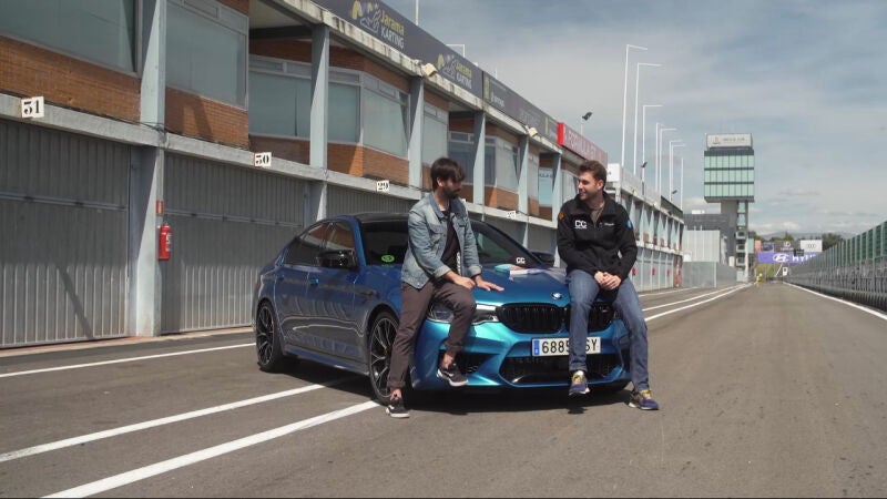 David Otero se pone a los mandos del BMW M5 en su versión Competition