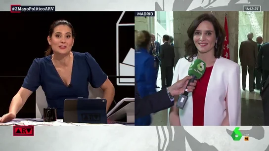 Díaz Ayuso en ARV Díaz Ayuso en ARV
