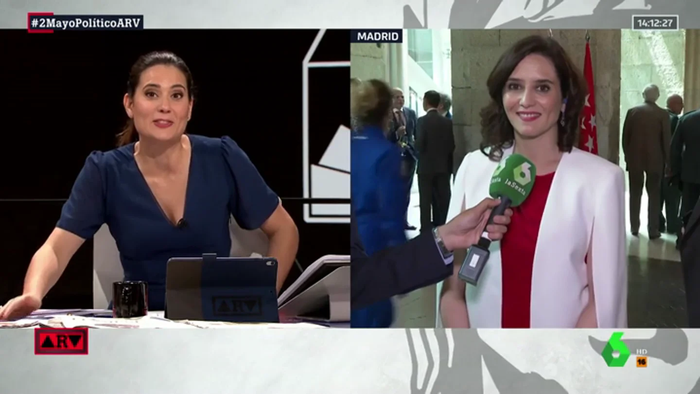 Díaz Ayuso en ARV Díaz Ayuso en ARV