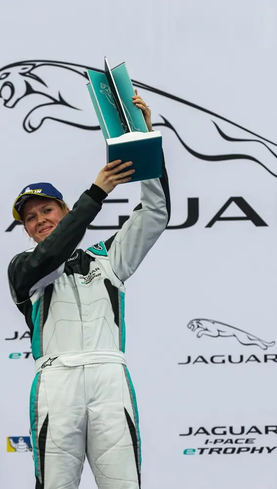 Alice Powell 2018 JaguarI Pace 