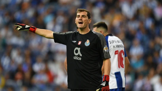 Iker Casillas, durante un partido con el Oporto Iker Casillas, durante un partido con el Oporto