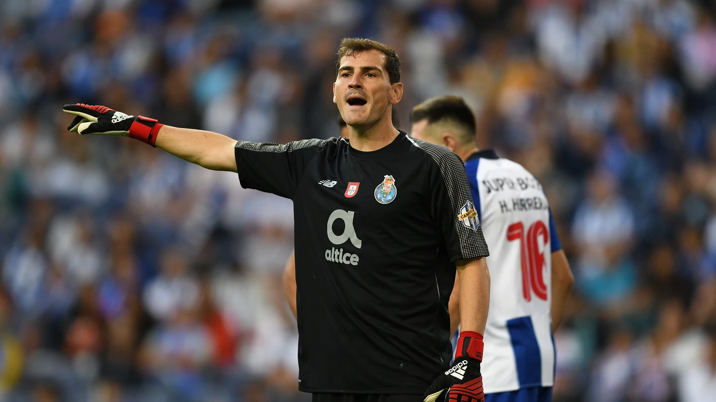 Iker Casillas, durante un partido con el Oporto Iker Casillas, durante un partido con el Oporto