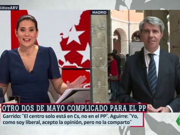 Ángel Garrido, sobre el no saludo de Pablo Casado: "Quizá no me haya visto" Ángel Garrido, sobre el no saludo de Pablo Casado: "Quizá no me haya visto"