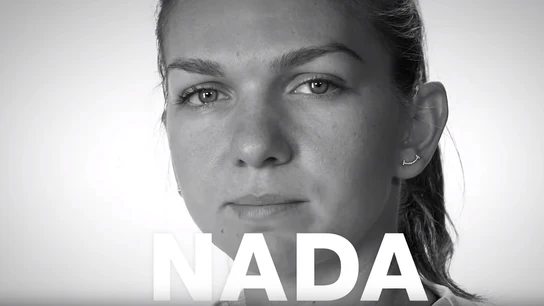 Simona Halep, en un vídeo promocional contra la violencia de género Simona Halep, en un vídeo promocional contra la violencia de género