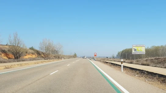 Las líneas verdes que ha instalado la DGT Las líneas verdes que ha instalado la DGT