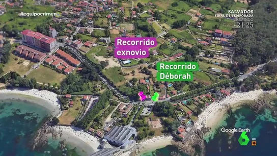 Reconstruimos el recorrido que hicieron Déborah Fernández y su exnovio: habrían coincidido en el lugar que desapareció Reconstruimos el recorrido que hicieron Déborah Fernández y su exnovio: habrían coincidido en el lugar que desapareció