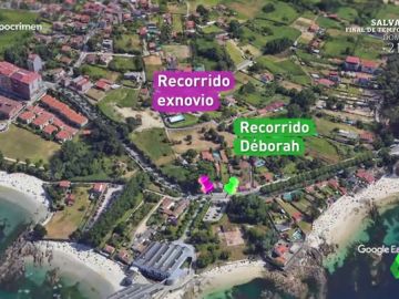 Reconstruimos el recorrido que hicieron Déborah Fernández y su exnovio: habrían coincidido en el lugar que desapareció Reconstruimos el recorrido que hicieron Déborah Fernández y su exnovio: habrían coincidido en el lugar que desapareció