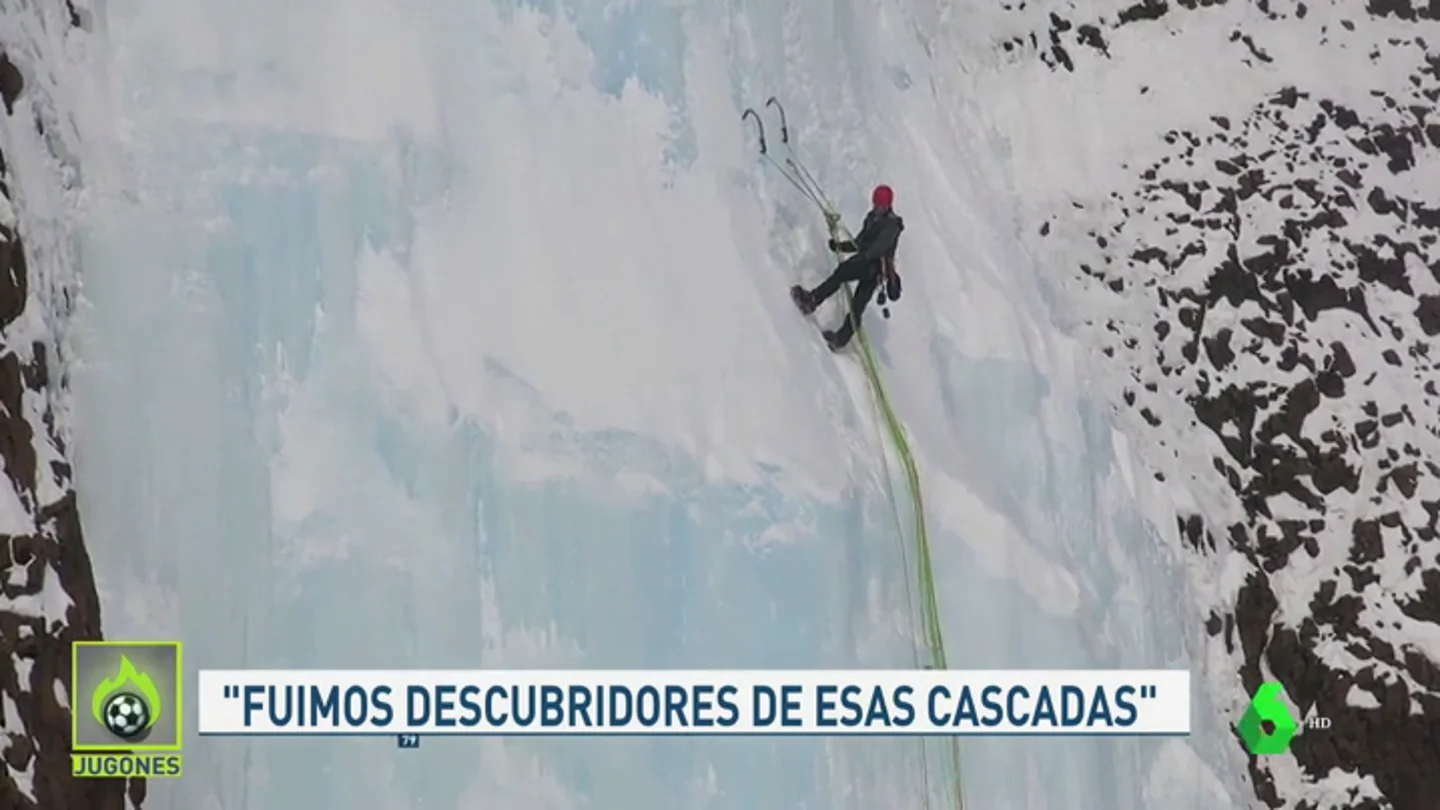 La increíble gesta de tres alpinistas españoles al escalar por primera vez las cascadas heladas del ártico ruso La increíble gesta de tres alpinistas españoles al escalar por primera vez las cascadas heladas del ártico ruso