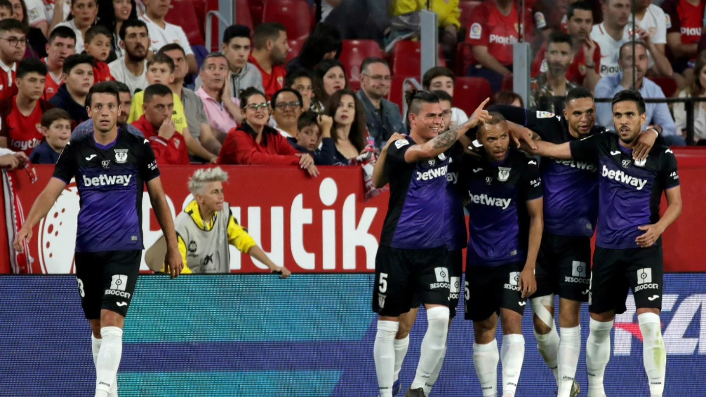 El Leganés celebra un gol El Leganés celebra un gol