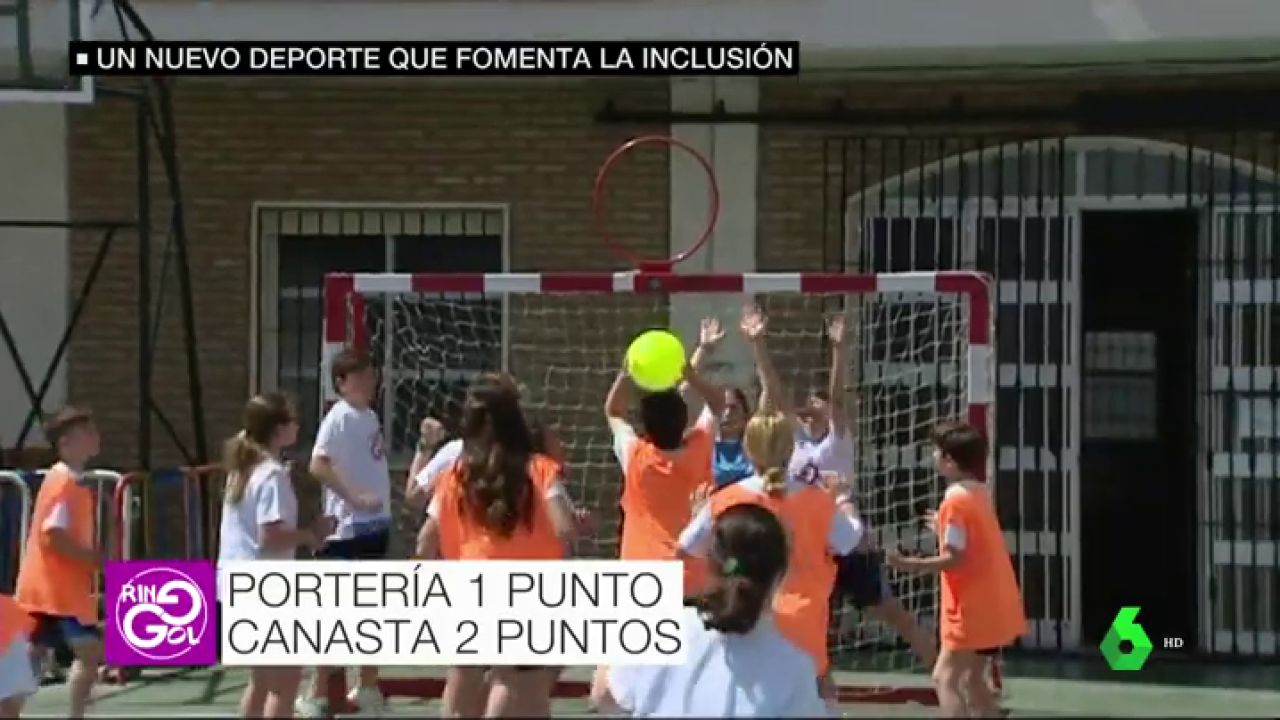 Asi Es El Ringol El Nuevo Deporte Inventado Por Un Profesor Mezcla Futbol Baloncesto Balonmano