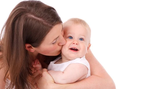 Imagen de archivo de una madre con su hijo Imagen de archivo de una madre con su hijo