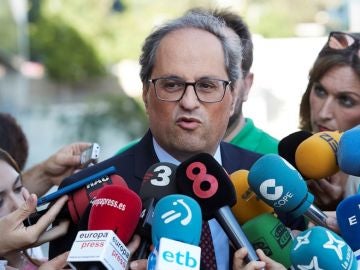 El president de la Generalitat, Quim Torra El president de la Generalitat, Quim Torra