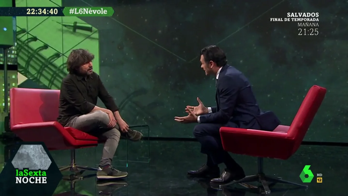 Jordi Evóle: "Difícilmente voy a hacer un proyecto tan importante como Salvados, pero hace mucho que lo tengo meditado" Jordi Evóle: "Difícilmente voy a hacer un proyecto tan importante como Salvados, pero hace mucho que lo tengo meditado"