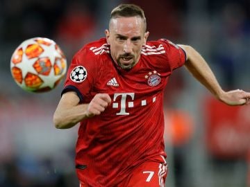 Frank Ribéry, durante un partido con el Bayern de Múnich Frank Ribéry, durante un partido con el Bayern de Múnich