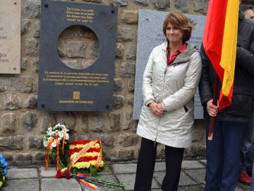 La ministra de Justicia, Dolores Delgado, participando en los actos de recuerdo a las más de 8.000 víctimas españolas del nazismo La ministra de Justicia, Dolores Delgado, participando en los actos de recuerdo a las más de 8.000 víctimas españolas del nazismo
