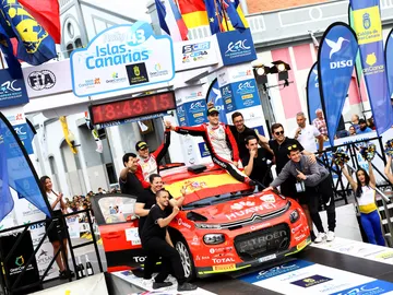 Pepe López y Borja Rozada consiguen la victoria en el ERC Pepe López y Borja Rozada consiguen la victoria en el ERC