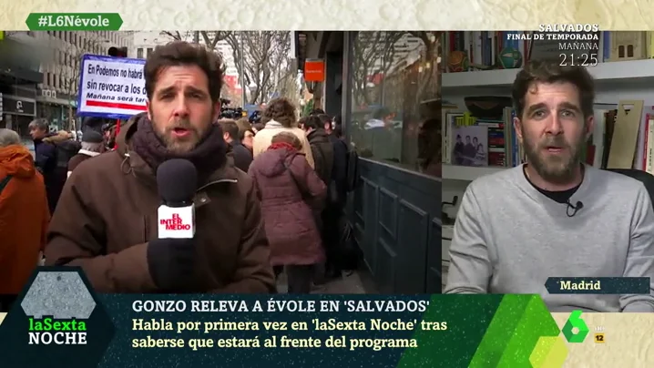 Gonzo, sobre su próxima aventura en Salvados: "Me relaja saber que llevo nueve años contando historias en El Intermedio"