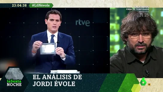 La crítica de Jordi Évole al papel de los líderes políticos en los debates: "El espectáculo me pareció penoso" La crítica de Jordi Évole al papel de los líderes políticos en los debates: "El espectáculo me pareció penoso"