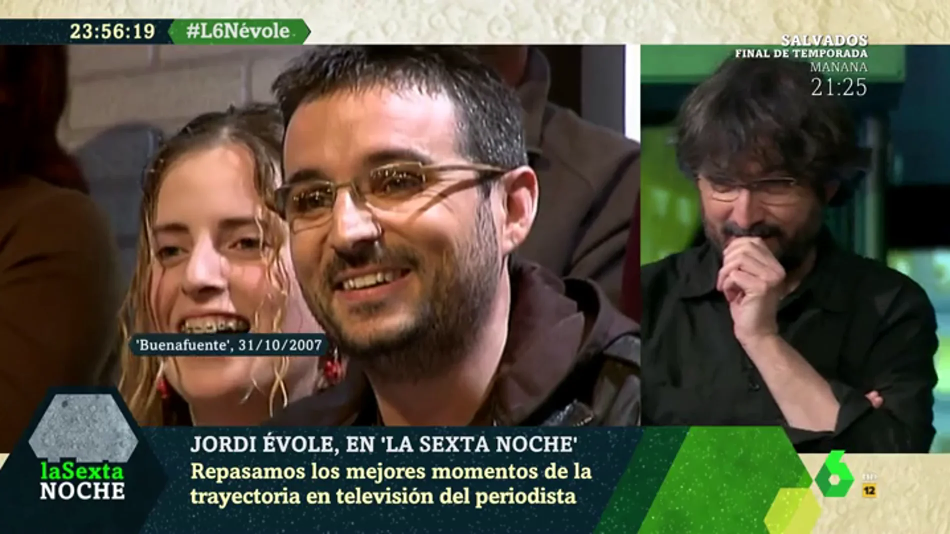 Jordi Évole repasa en laSexta Noche su etapa como 'El Follonero' tras su marcha de Salvados