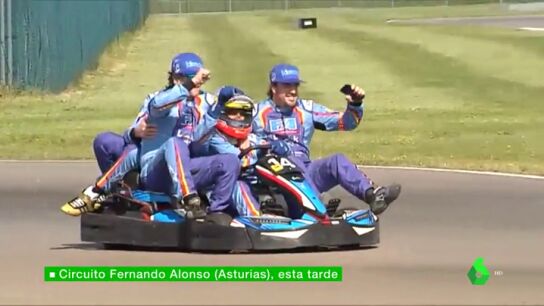 Fernando Alonso, de Spa a Oviedo: el asturiano tambi&eacute;n gana las 6 Horas de Asturias