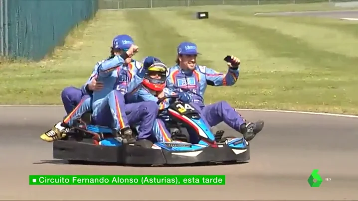 Fernando Alonso, de Spa a Oviedo: el asturiano también gana las 6 Horas de Asturias Fernando Alonso, de Spa a Oviedo: el asturiano también gana las 6 Horas de Asturias