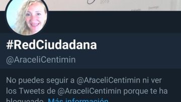 La extensa lista de bloqueos ha convertido a #Araceli en TT