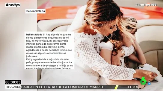 Elena Tablada estalla contra Bisbal y muestra una fotografía con su hija Ella Elena Tablada estalla contra Bisbal y muestra una fotografía con su hija Ella